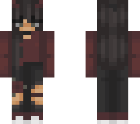 red adidas devil girl