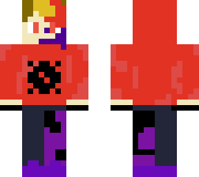 red guy and purple guy