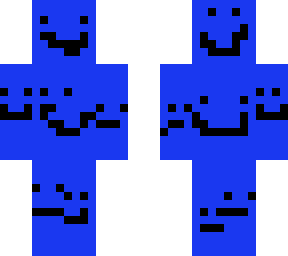 smiley blue boi