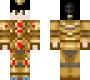 soldat avec armure archologique rouge