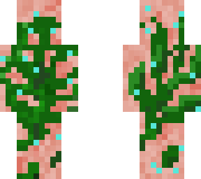 tropical leaf skin