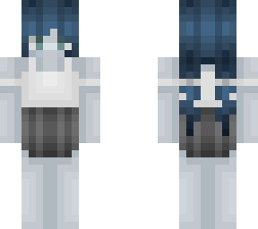 -covered in blue-