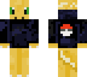 ~dragonite in pokemon hoodie~ fixed for ez