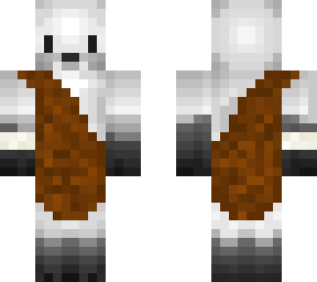 artic fox - whitout tail or ears (to use the mod tails)