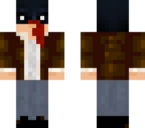 batman (first suit, beat up)