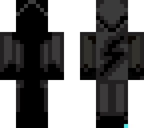 black and blue demon