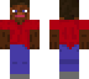 black red shirt steve