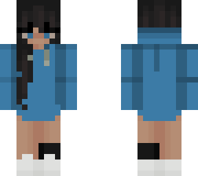blue girl edit