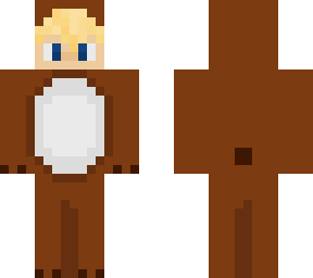 boy in bear onesie