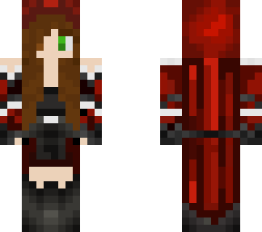 brunette red riding hood