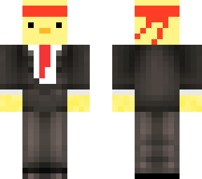 duck in a suit