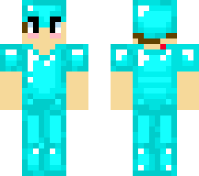 dude in shining diomond armor