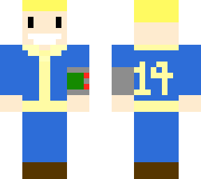fallout vault boy (with pip boy)