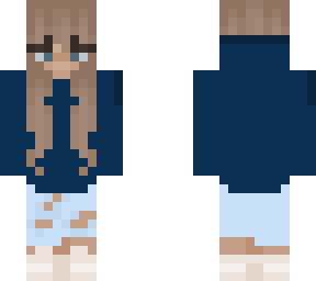 girl with a hoodie(hair by emaasta)