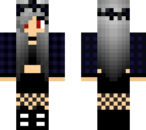 gray and blue emo