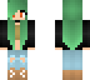 green e-girl