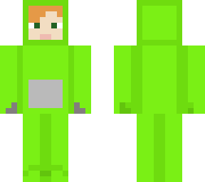 green teletubby alex
