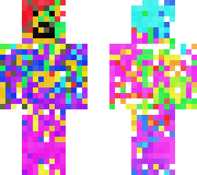 multicouloured man