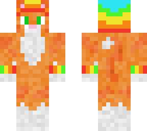 orange cat with a hat