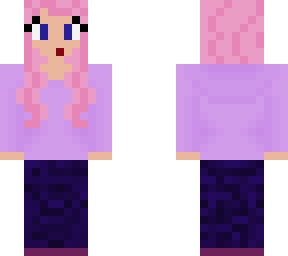 pink hair girl (update)