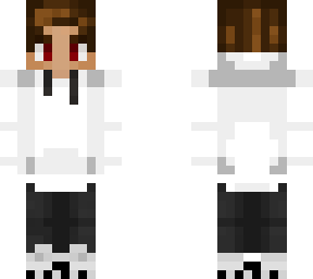 purpled brown hair 1234567890 red eyes white
