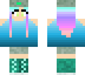 rainbow girl