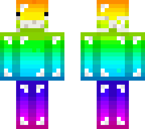 rainbow skeppy (corona masked)