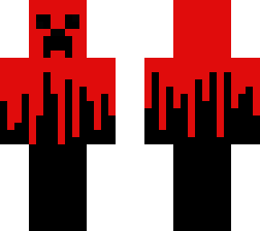red dripping paint creeper