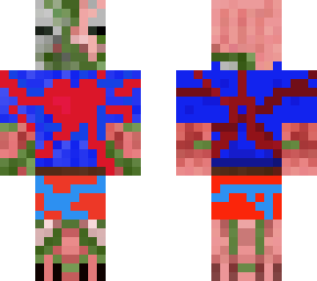 red gamer zombie pigman