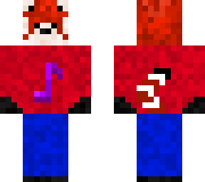 red panda in custom outfit