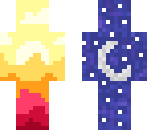 sunset x night sky