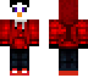 (edit of 'hoodie') penguin with hoodie
