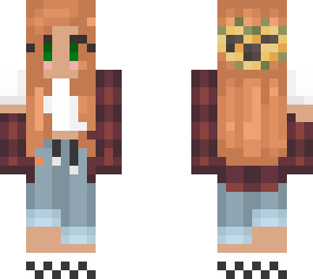 basic redhead with different eye color
