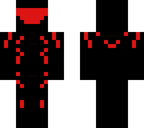 biker (black and red)