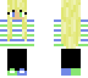 blue & green