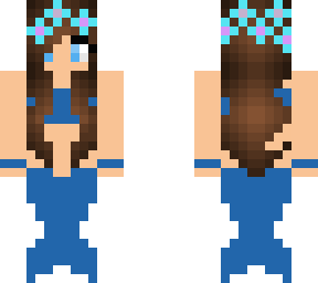 blue mermaid