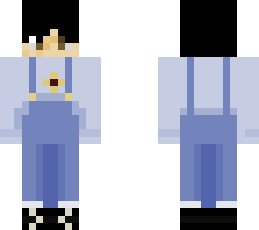 boy in overalls
