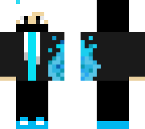 boy thief with white hair
