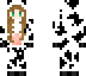 cow onesie brunette girl remix