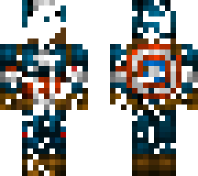 crumbling cool captain america