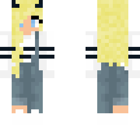 cute blonde devil girl