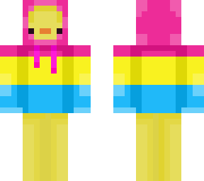 duck in pan hoodie