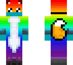 extra safe rainbow fox