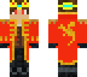 Fire King | Minecraft Skin