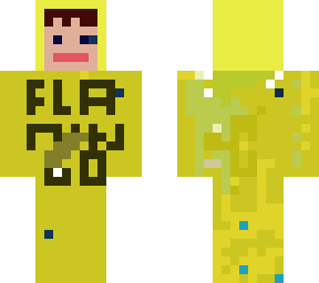 flamingo hoodie yellow