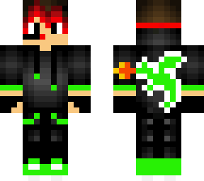 gamer green red