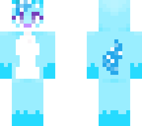 glitter wolf (blue)