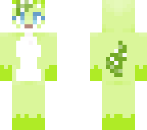 glitter wolf (green)