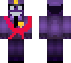 hombre morado