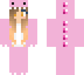 not my skin just an edit cute pink dino girl